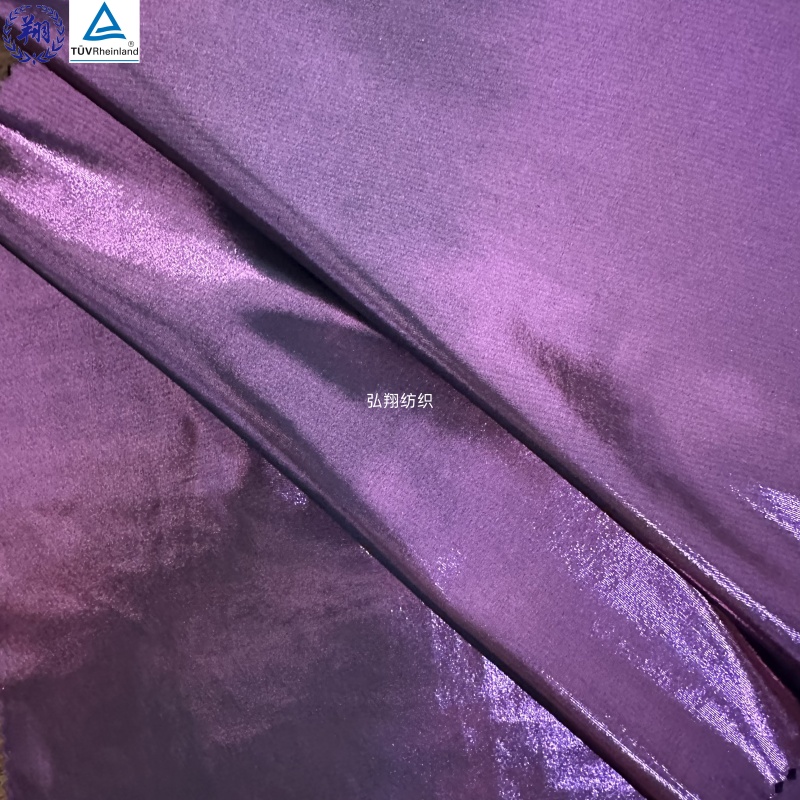 Shinning Swimwear Fabric T009PW6-E 82% Polyester 18% Spandex Fabric