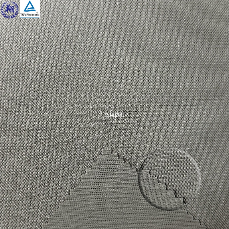 Hot selling Jacquard Fabric 180GSM JN036PB2 82% Nylon 18% Spandex Warp Knitted Fabric  For Sportswear Underwear