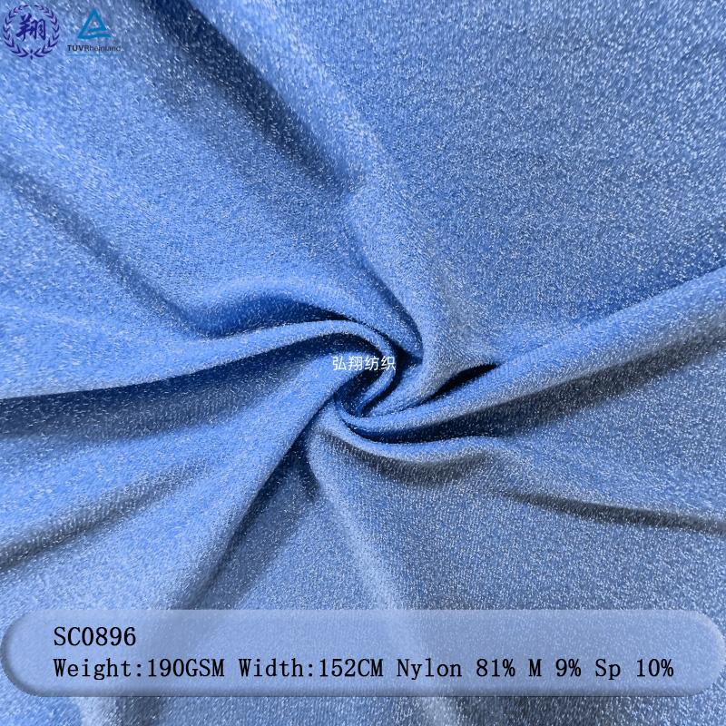 190GSM SC0896 81% Nylon 9% M 10% Spandex for Sportswear Underwear Dresses-副本