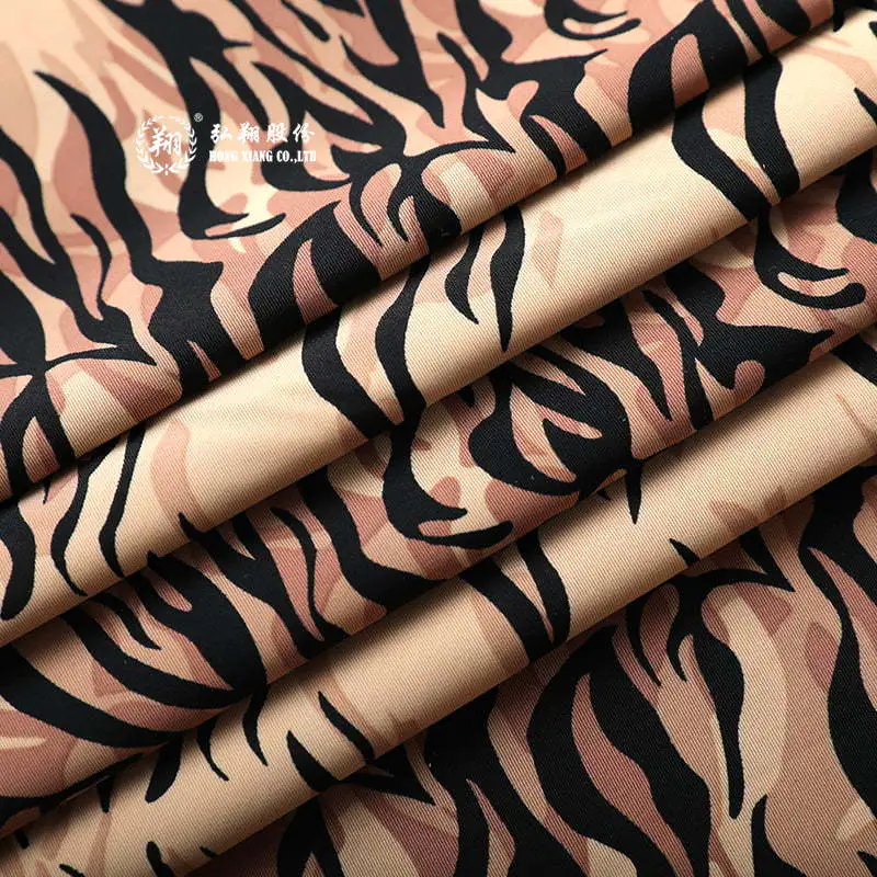 N203TW4-B Nylon spandex matte long silk screen printing underwear fabric