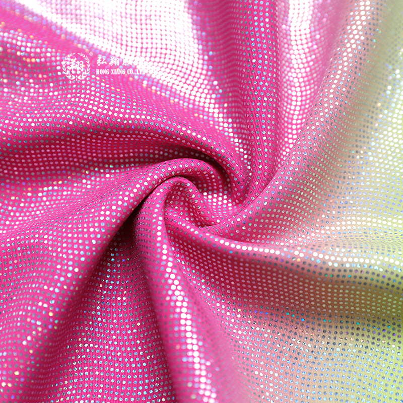 T009PW6-AE Polyester matte digital hot stamping fashion fabric
