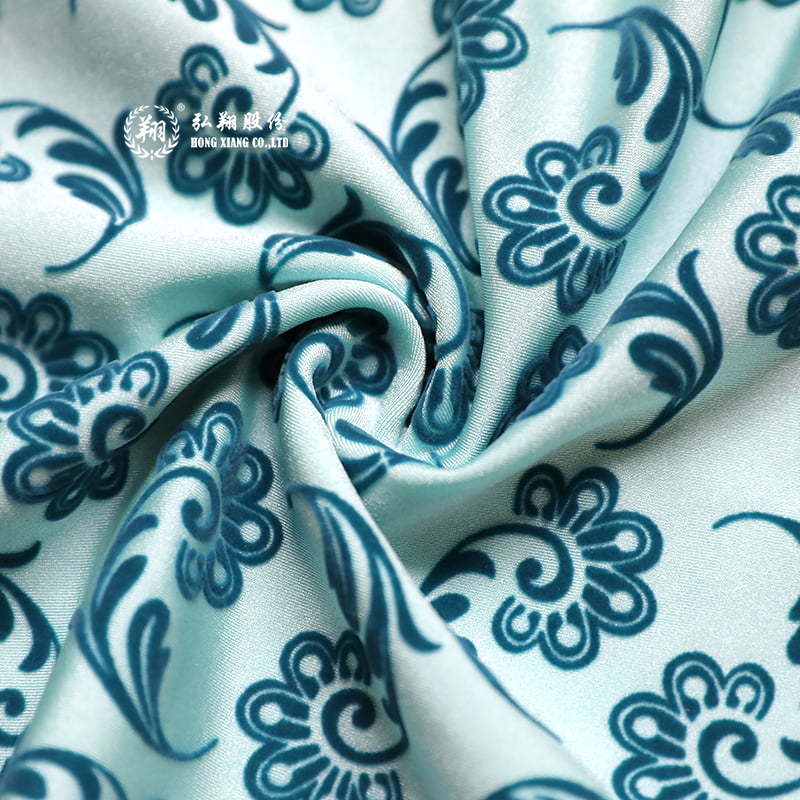 N001PY6-Z polyester flocking fashion fabric