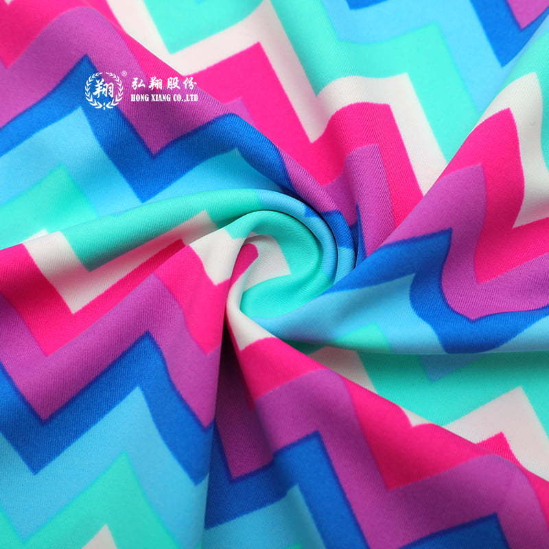 N005PW6-A Nylon spandex matte digital printed cloth swimsuit fabric