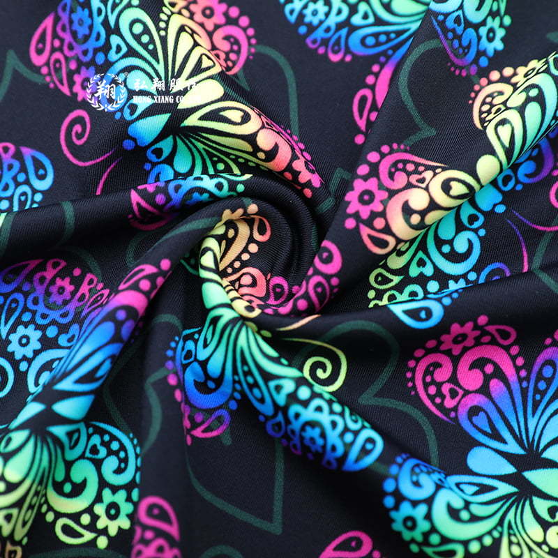 N005PW6-B Nylon spandex matte screen printing cloth swimsuit fabric