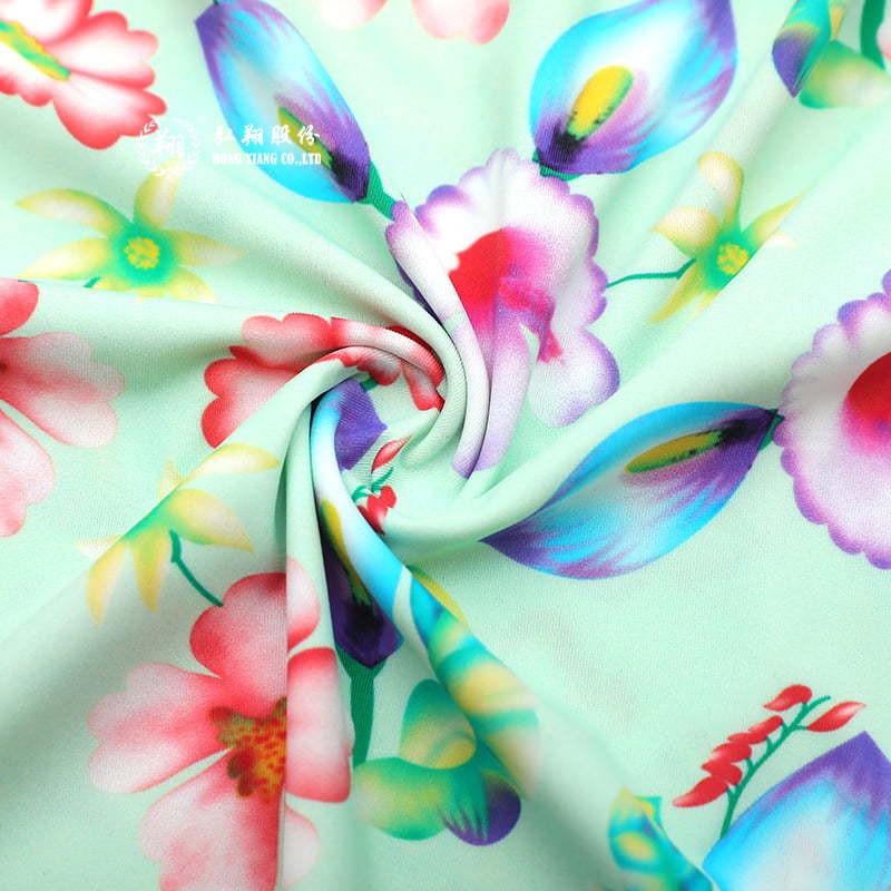 N203TW4-A Nylon spandex matte filament digital printing swimsuit fabric