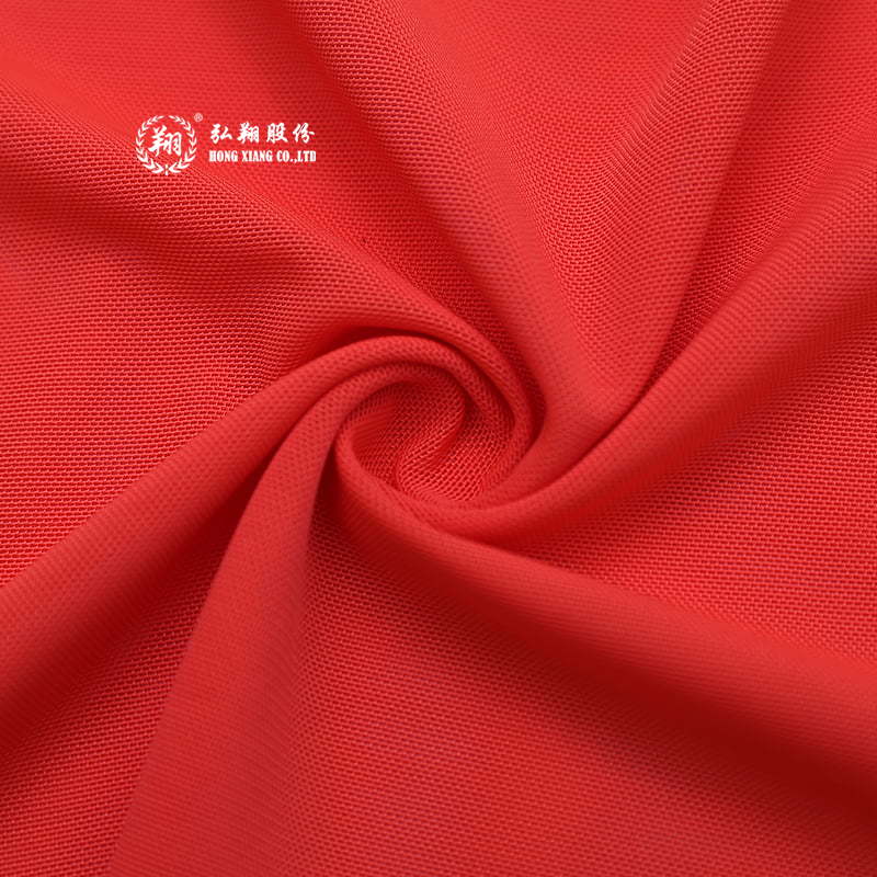 T022PB8 Polyester semi-gloss stretch mesh sports fabric