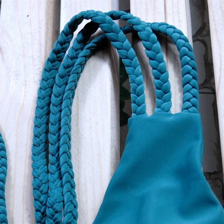 Braided Strap Solid Bikini high quality