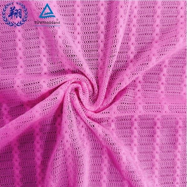 Bright Nylon Mesh Jacquard factory Bright Nylon Mesh Jacquard factory