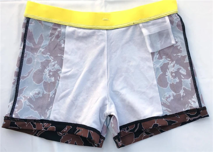 Contrast Trim Floral 3 Piece Swimwear Set best Contrast Trim Floral 3 Piece Swimwear Set best