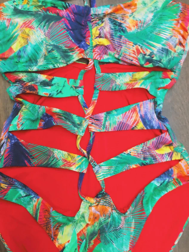 Cutout Tropical One‑Piece Swimsuit best