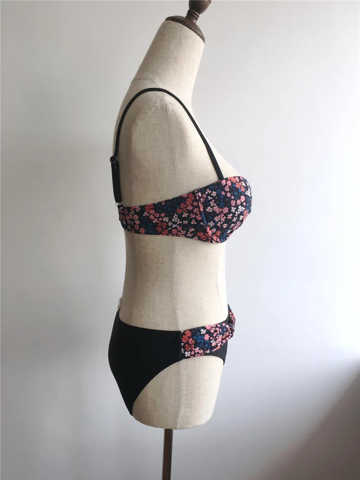 Ditsy Floral Twist Waist Bikini Set suppliers Ditsy Floral Twist Waist Bikini Set suppliers