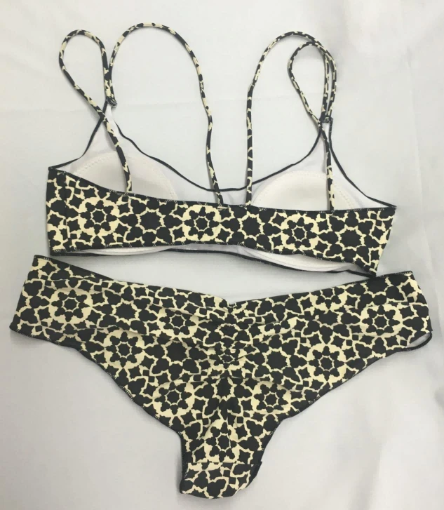 Double Strap Printed Bikini suppliers Double Strap Printed Bikini suppliers