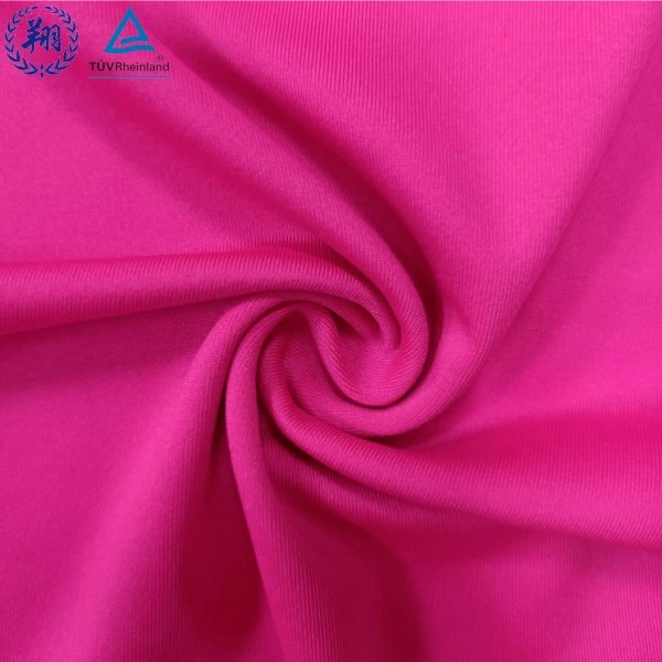 DTY Polyester Plain Weft Knitted Fabric