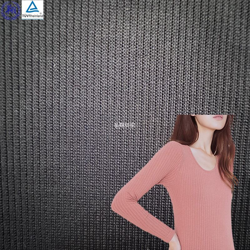 Jacquard Rib Knitted Fabric