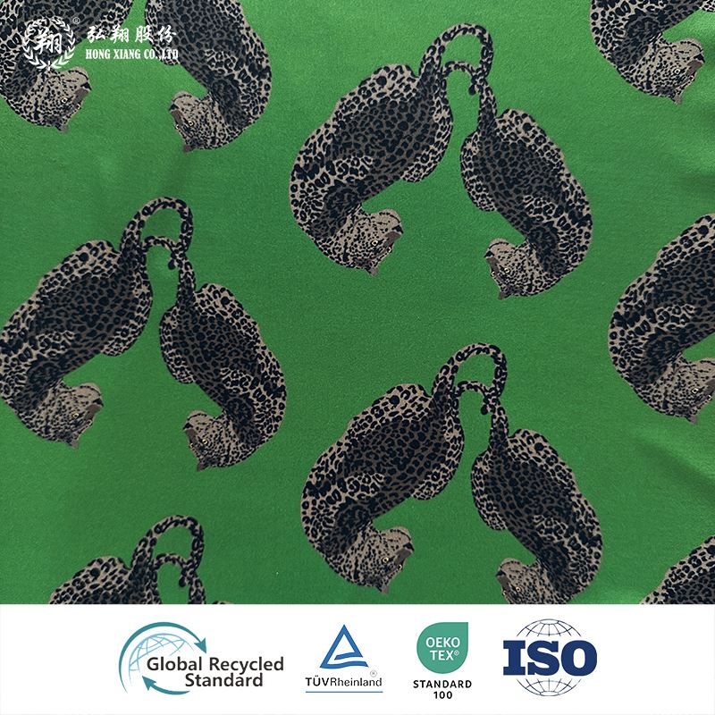 Printed Stretch Jersey Fabric