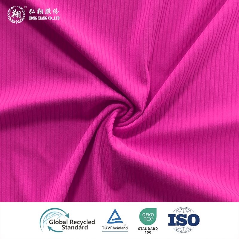Ribbed Swimwear Fabric