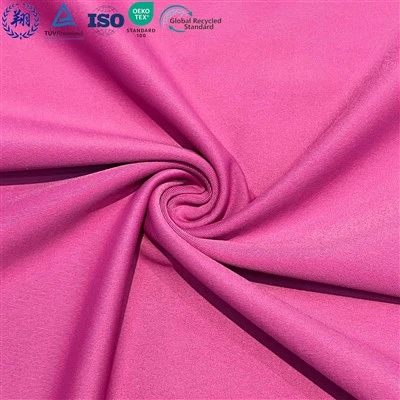 Eco-friendly Recycled Stretch Knit Fabric