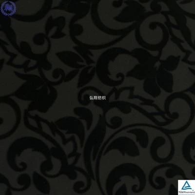 Flocking Clothing Material Fabric