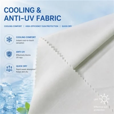 Polyester Inherent Cooling Functional Fabric