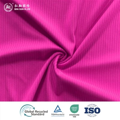 Ribbed Swimwear Fabric