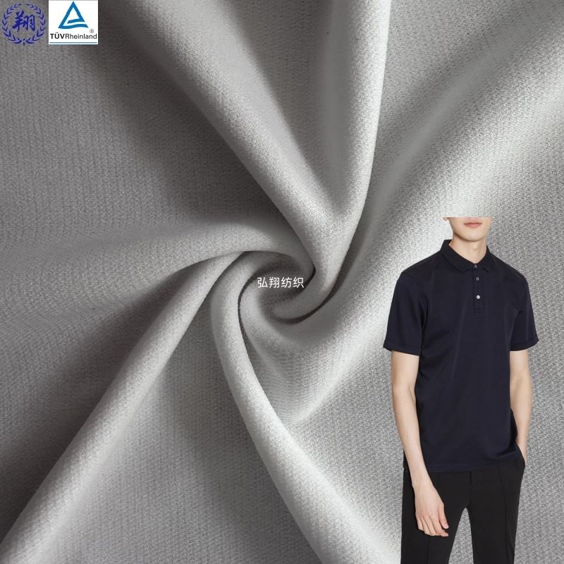 Textured Polyester Knit Fabric