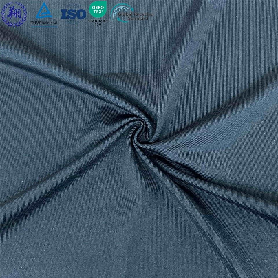 Yarn Plying Stretch Jersey Fabric